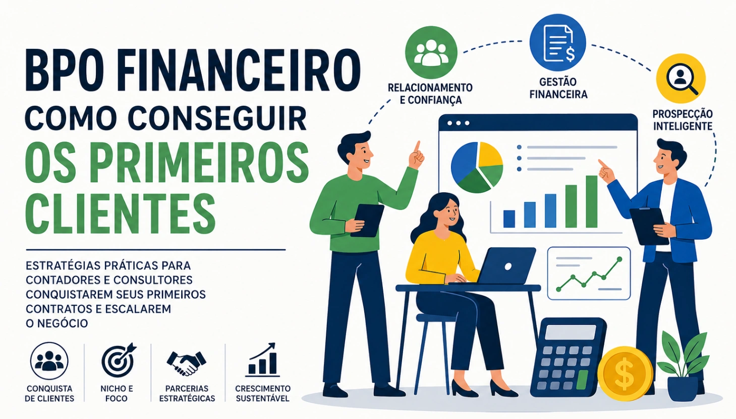 Como Conseguir os Primeiros Clientes como BPO Financeiro
